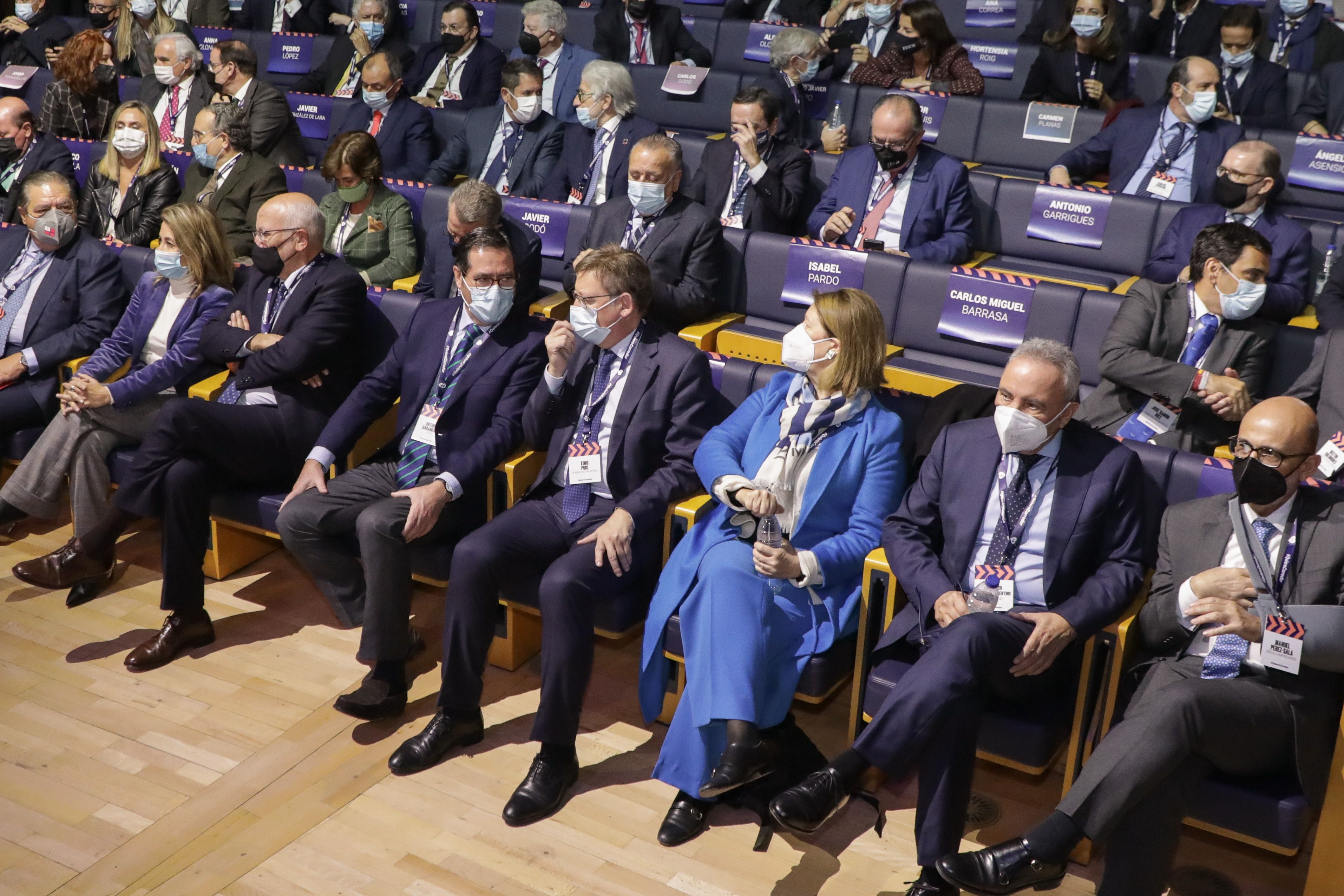 El president de la Generalitat, Ximo Puig, en el acto #QuieroCorredor