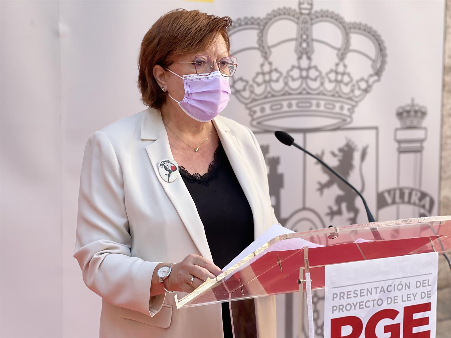 La delegada del Govern en la Comunitat Valenciana, Gloria Calero