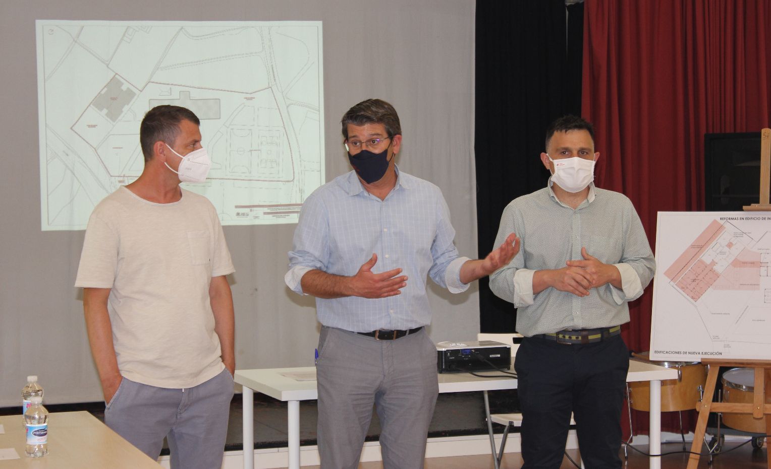 Presentación del proyecto el pasado verano en la comunidad educativa del CEIP Bonavista