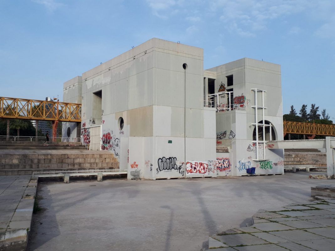 Casa del Agua en el jardín del Turia