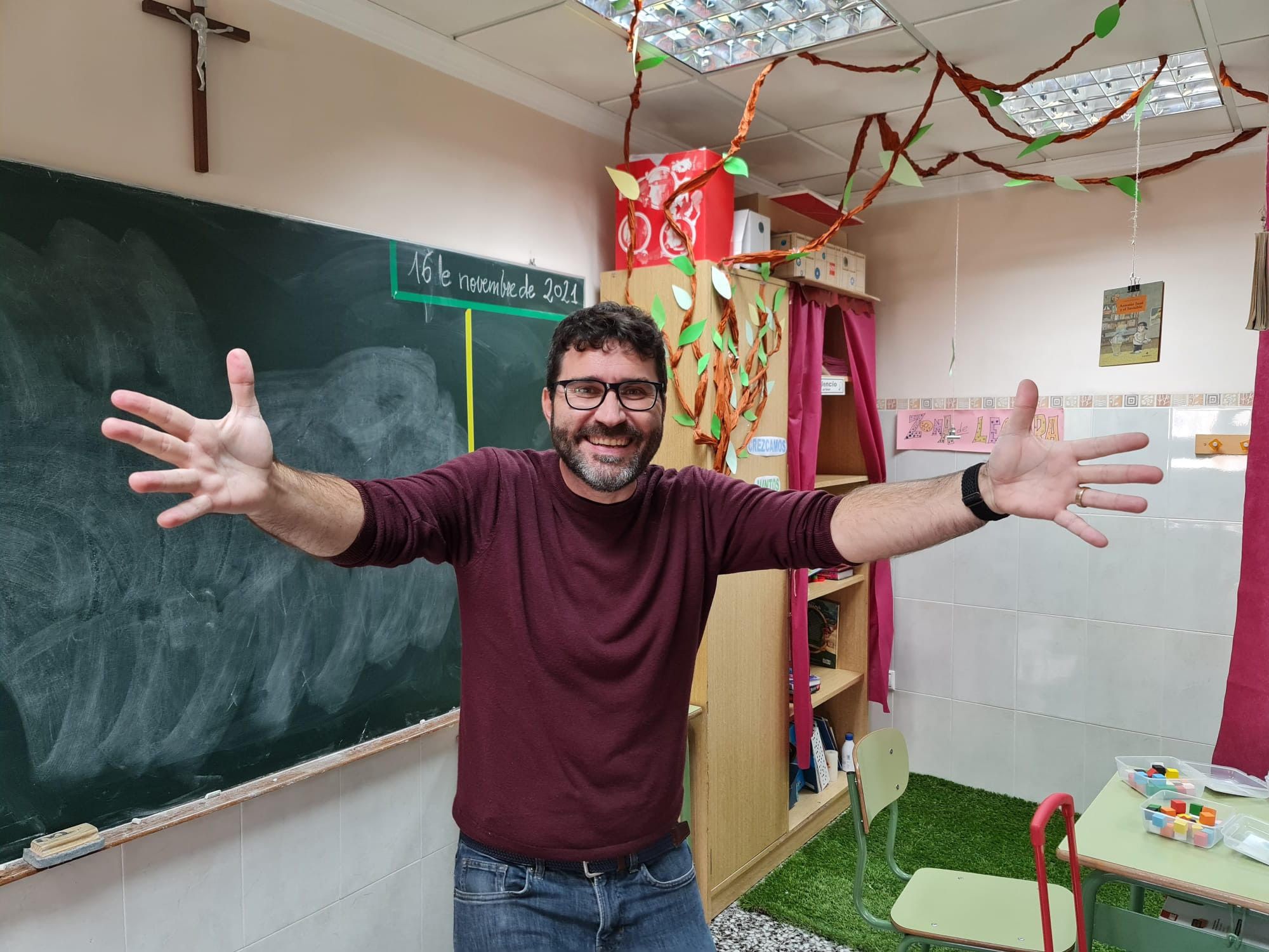 El profesor de Primaria de Quart de Poblet, Francesc Nogales