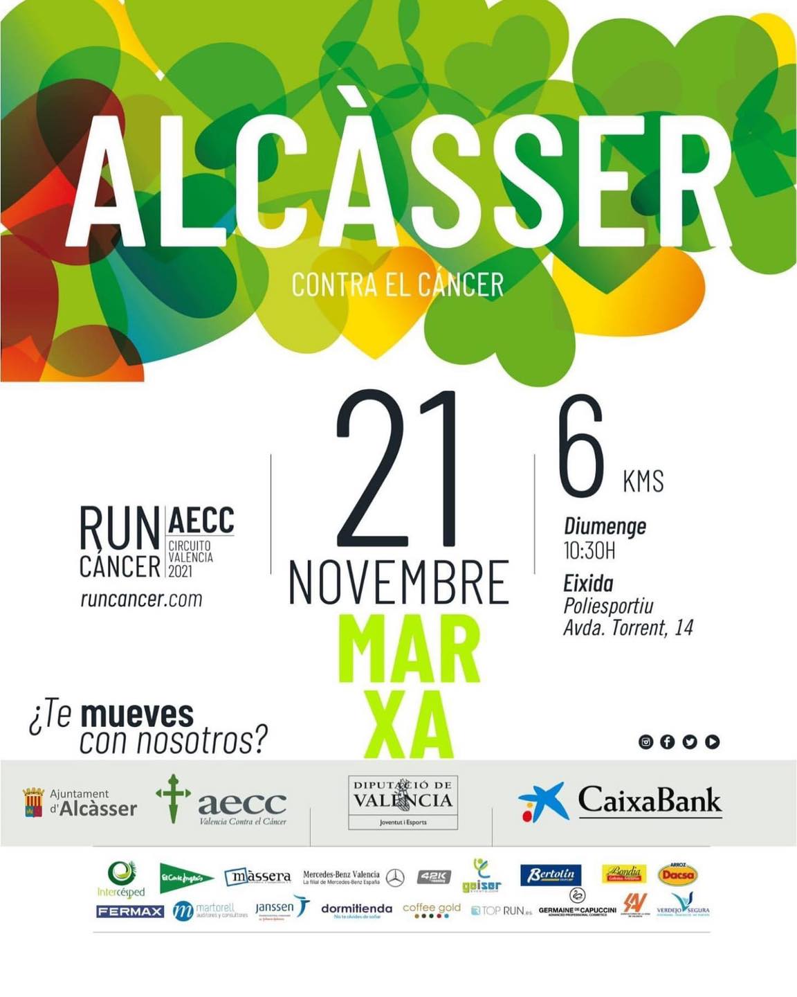 Cartell RunCàncer Alcàsser