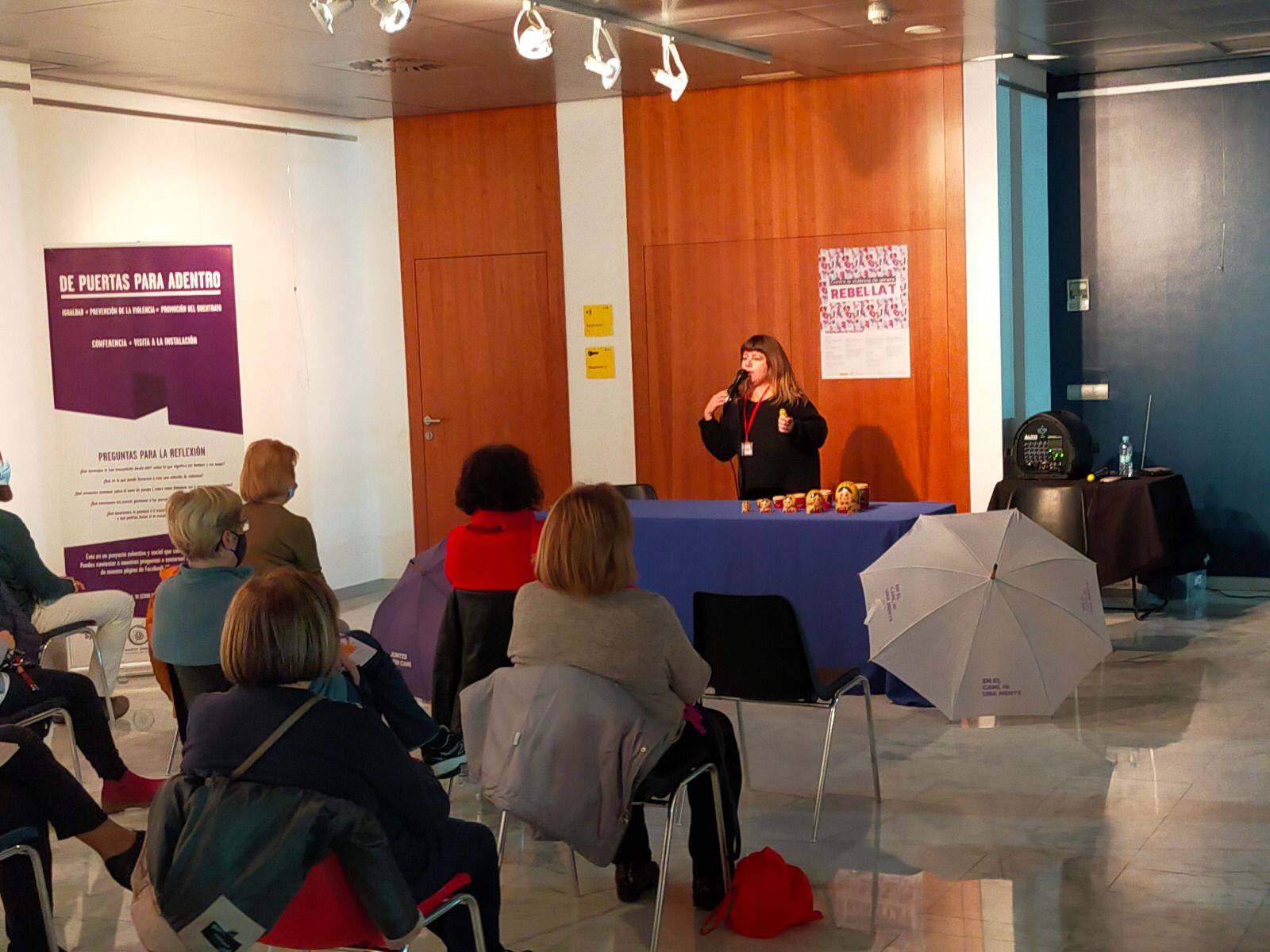 Una de les activitats dins de la programació d'Aldaia pel 25N