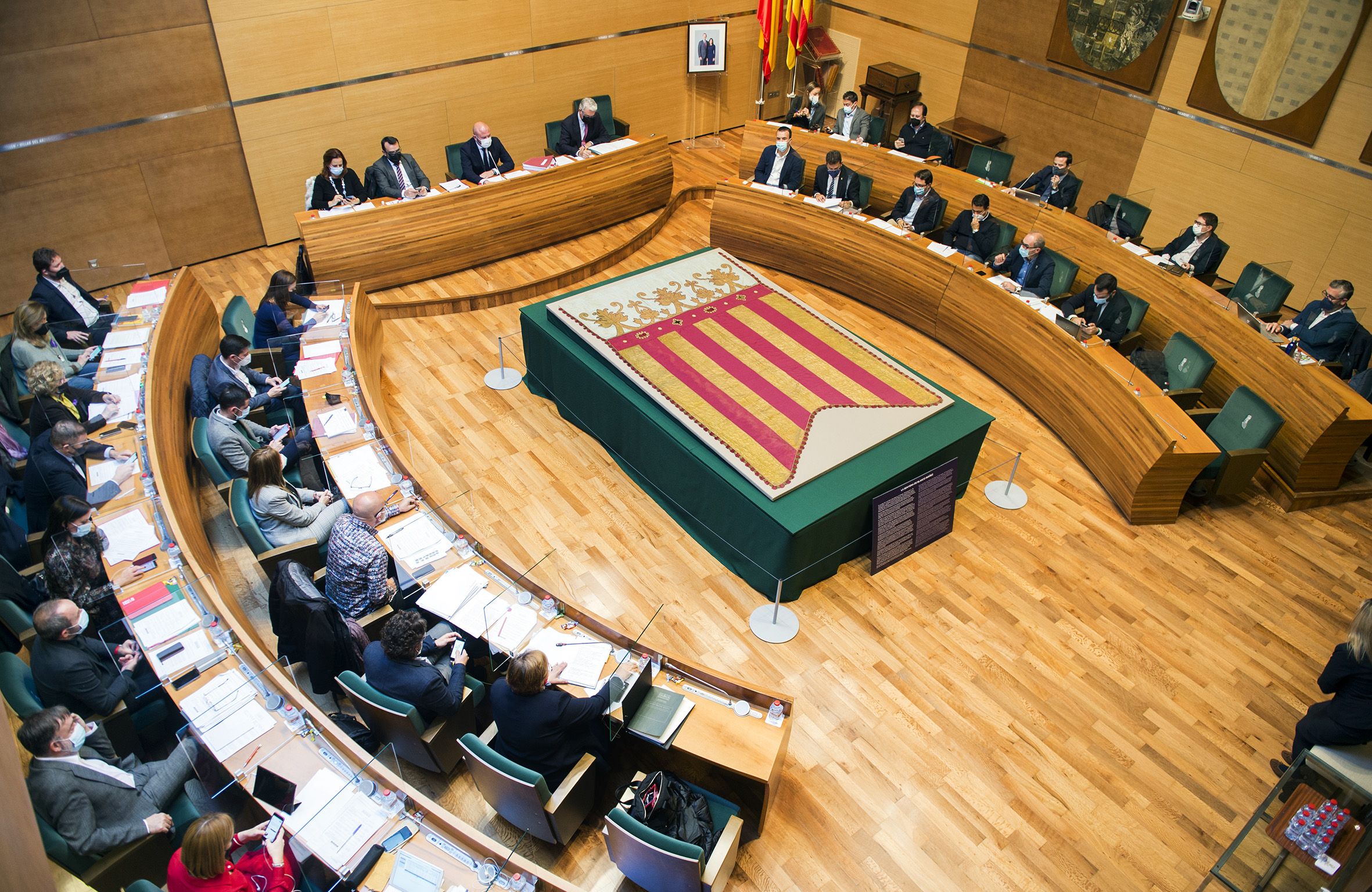 Pleno de noviembre de 2021 de la Diputación de València