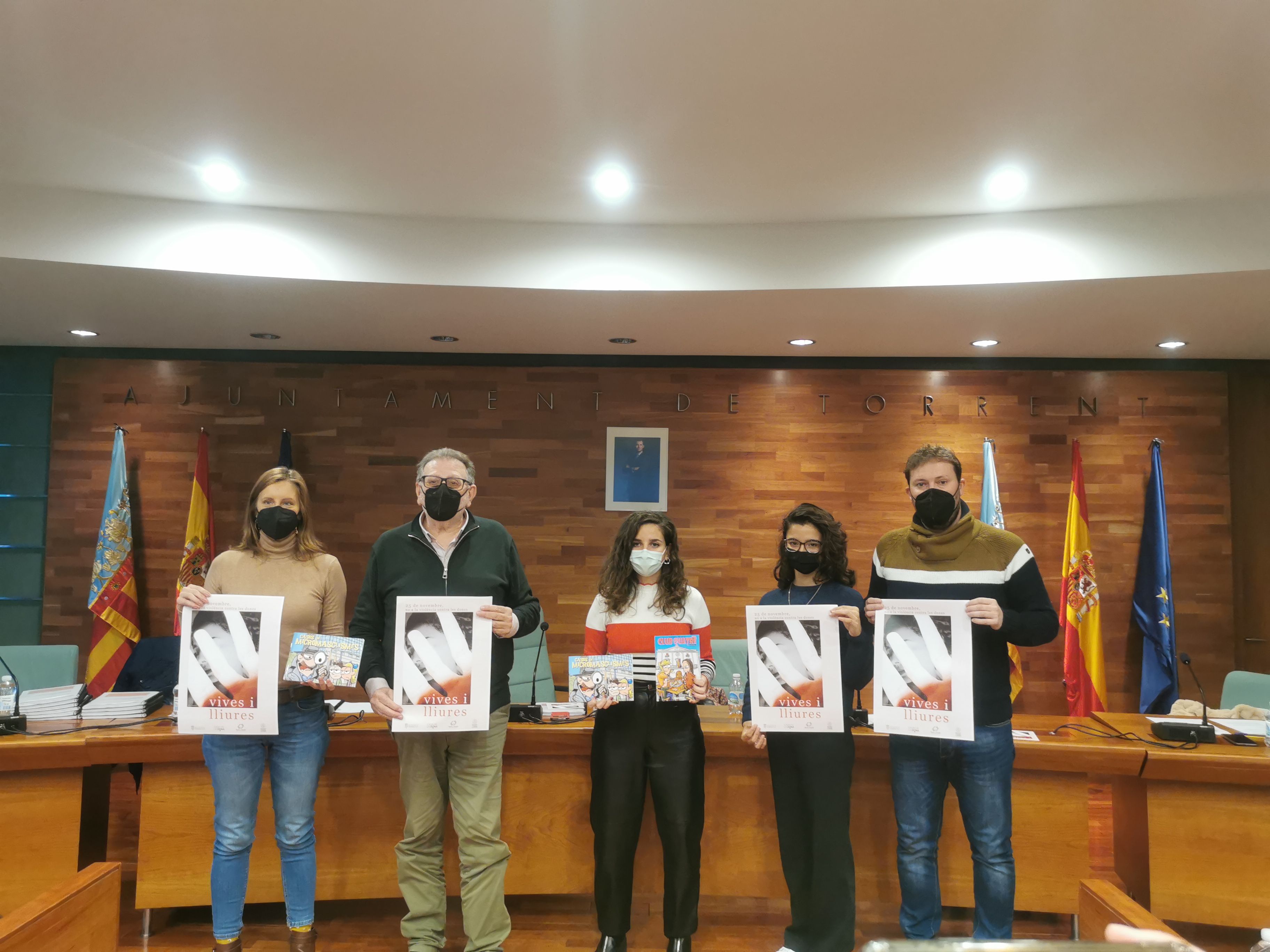 Presentació de la campanya 'Vives i lliures'