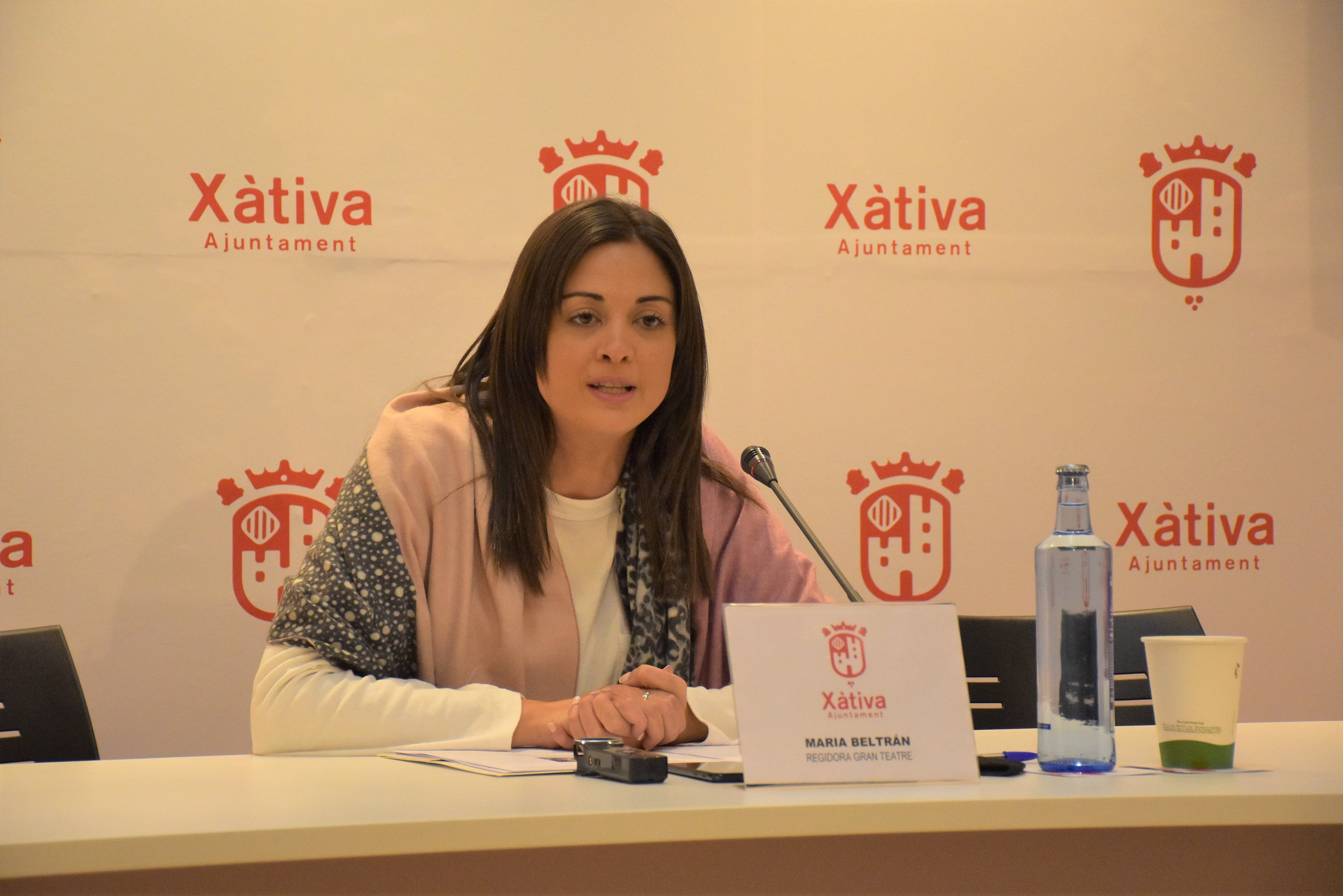 La regidora de Gran Teatre Maria Beltrán 