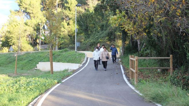 Nuevo anillo ciclopeatonal de Ontinyent