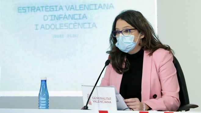 Imagen de Mónica Oltra, vicepresidenta del Consell y consellera de Igualdad y Políticas Inclusivas