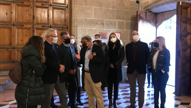 Visita a la Llotja de Mercaders de València