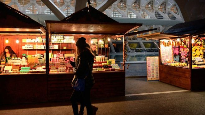 Mercadillo de Navidad de la Ciutat de les Arts i les Ciències