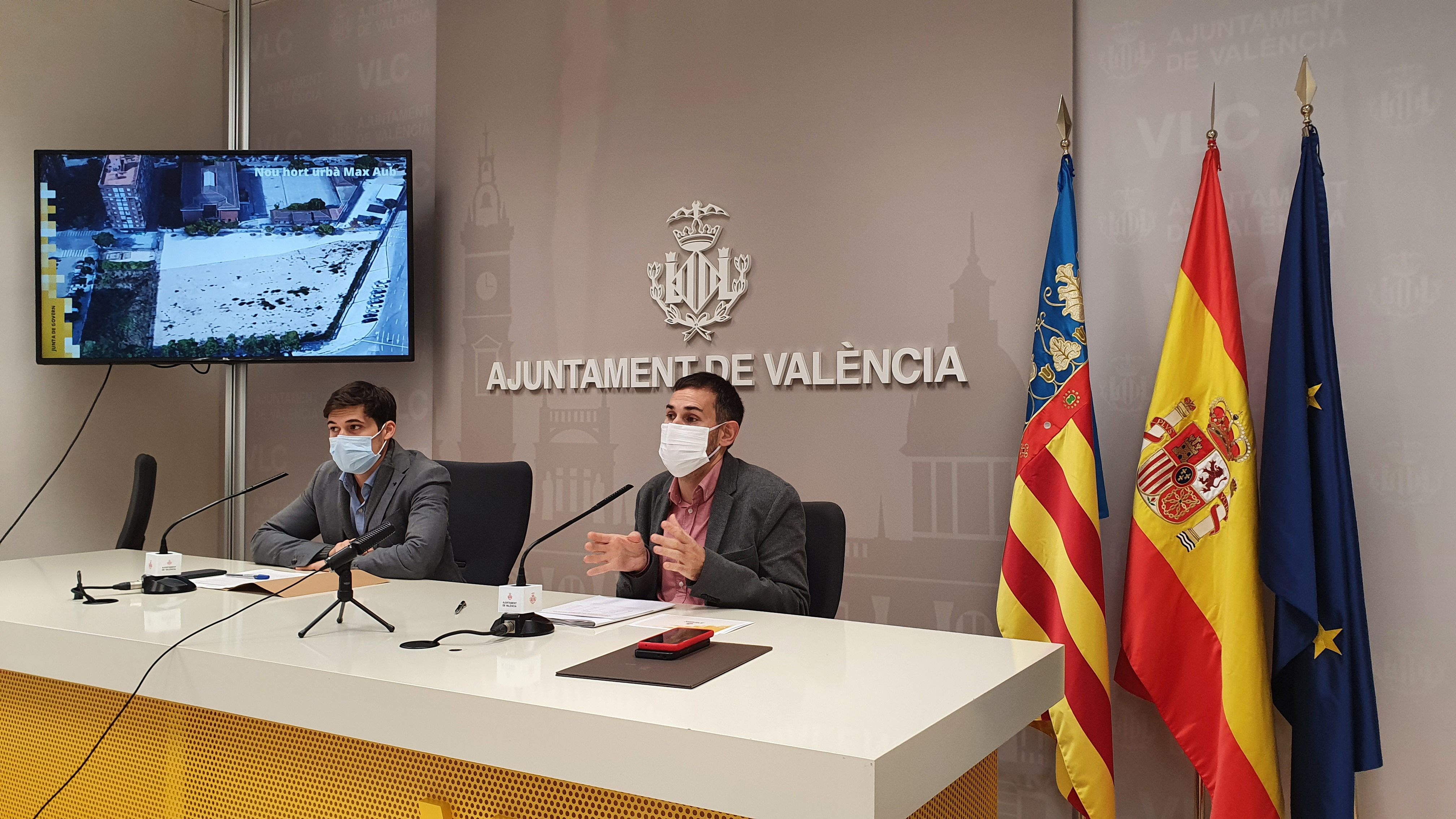 Sergi Campillo y Borja Sanjuán en rueda de prensa