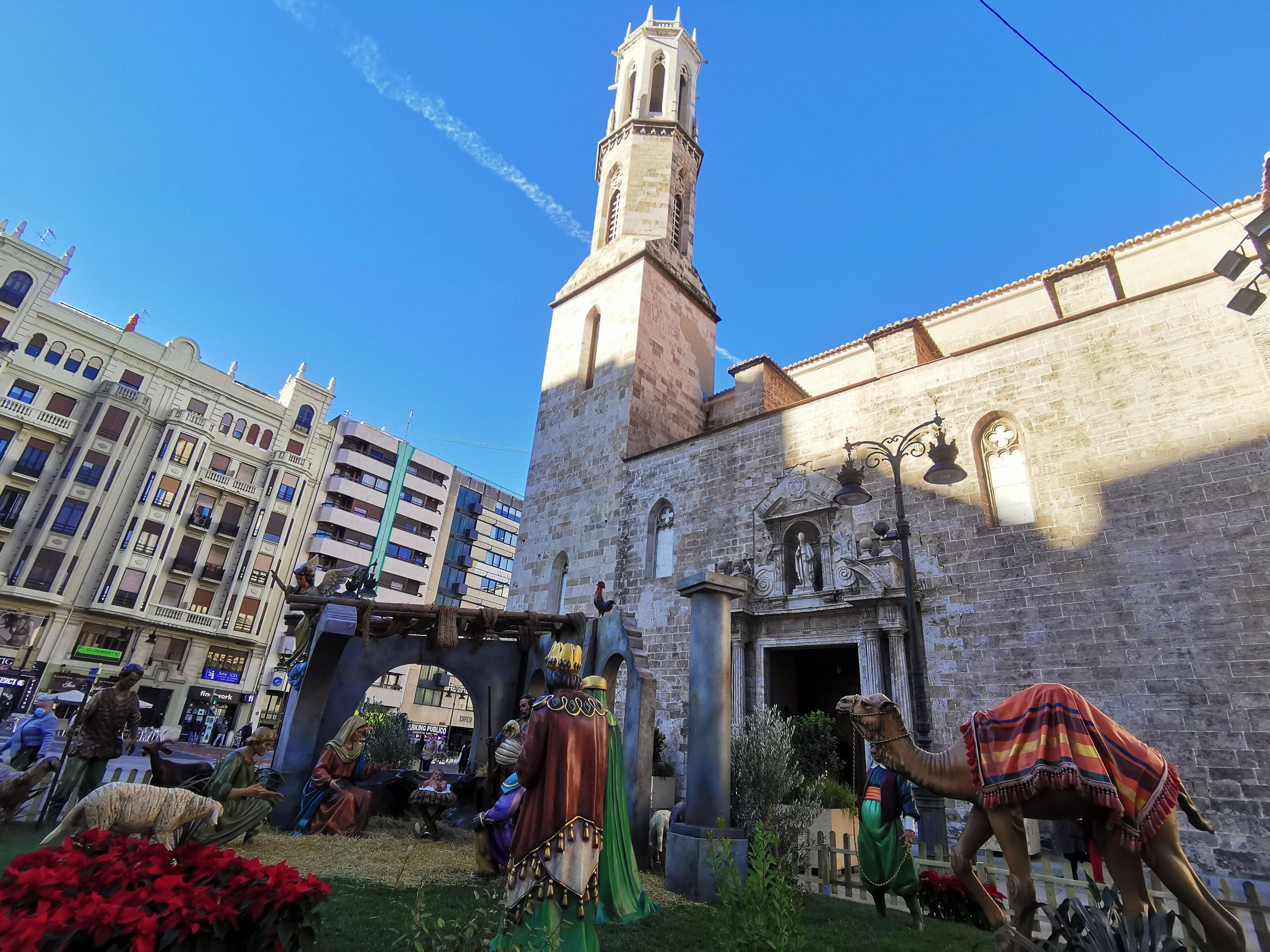 Belén municipal en la plaza de San Agustín