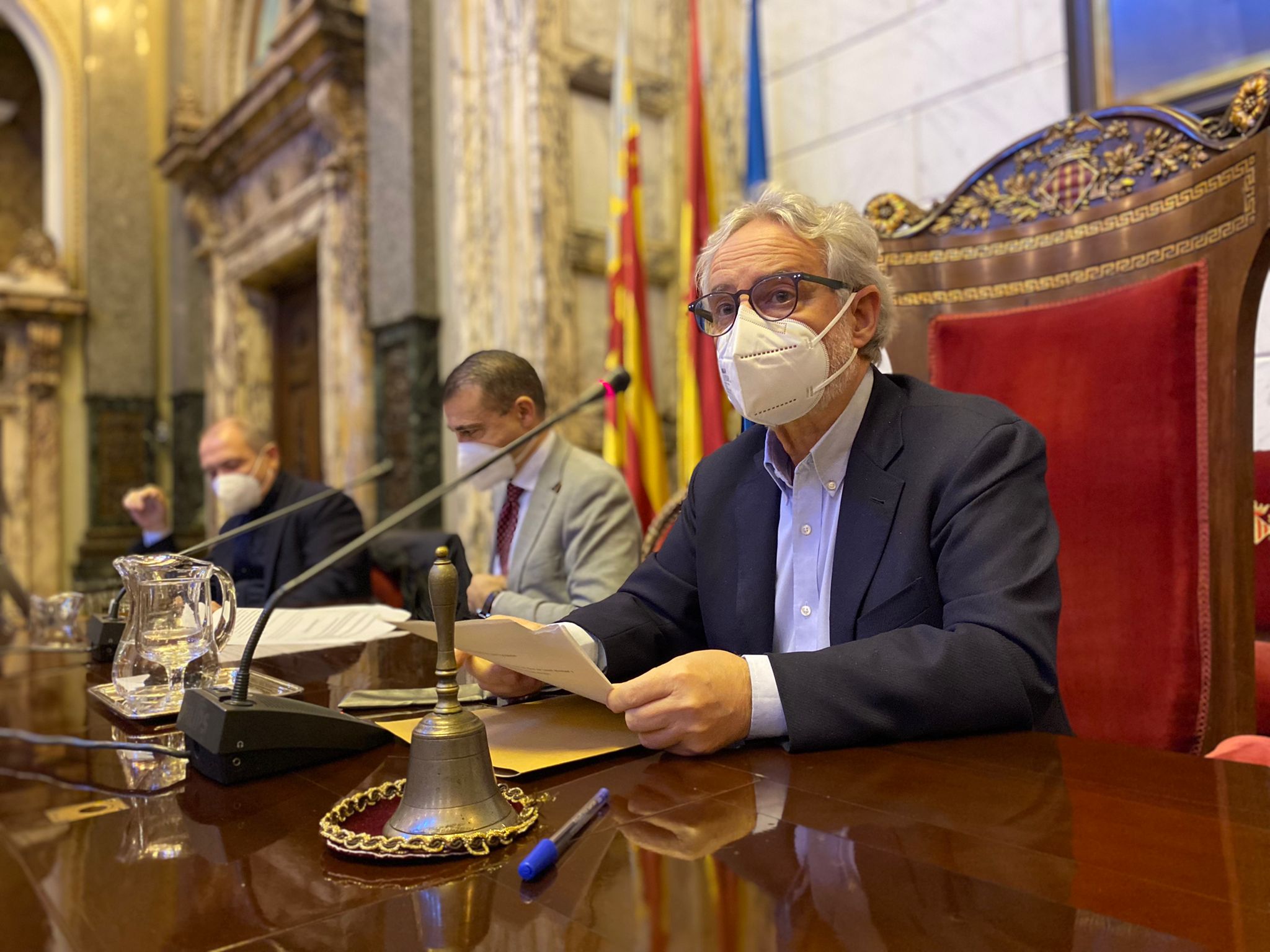 Emiliano García en el Consell de Turisme 