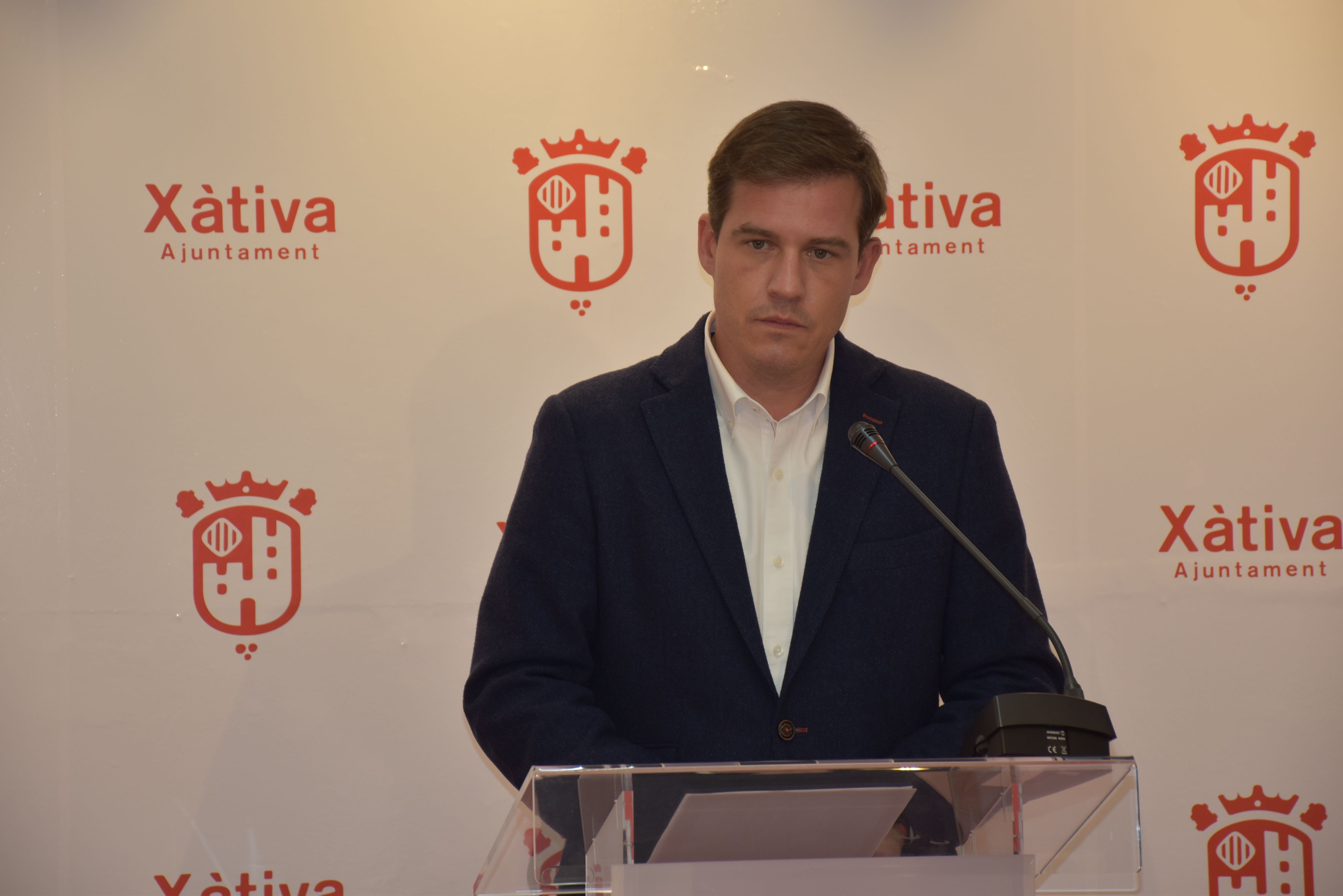 El alcalde de Xàtiva Roger Cerdà