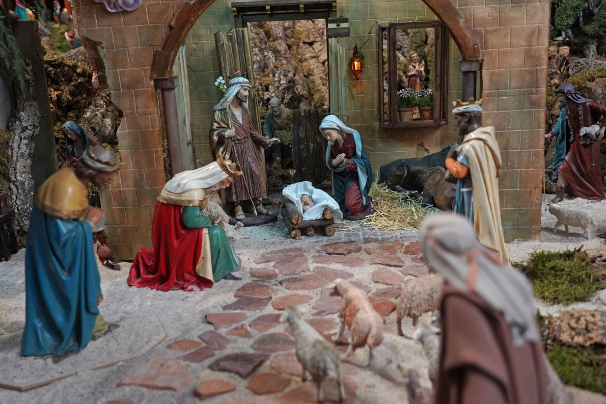  Belén de la Real Parroquia de El Salvador y Santa Mónica - FOTO: AVAN