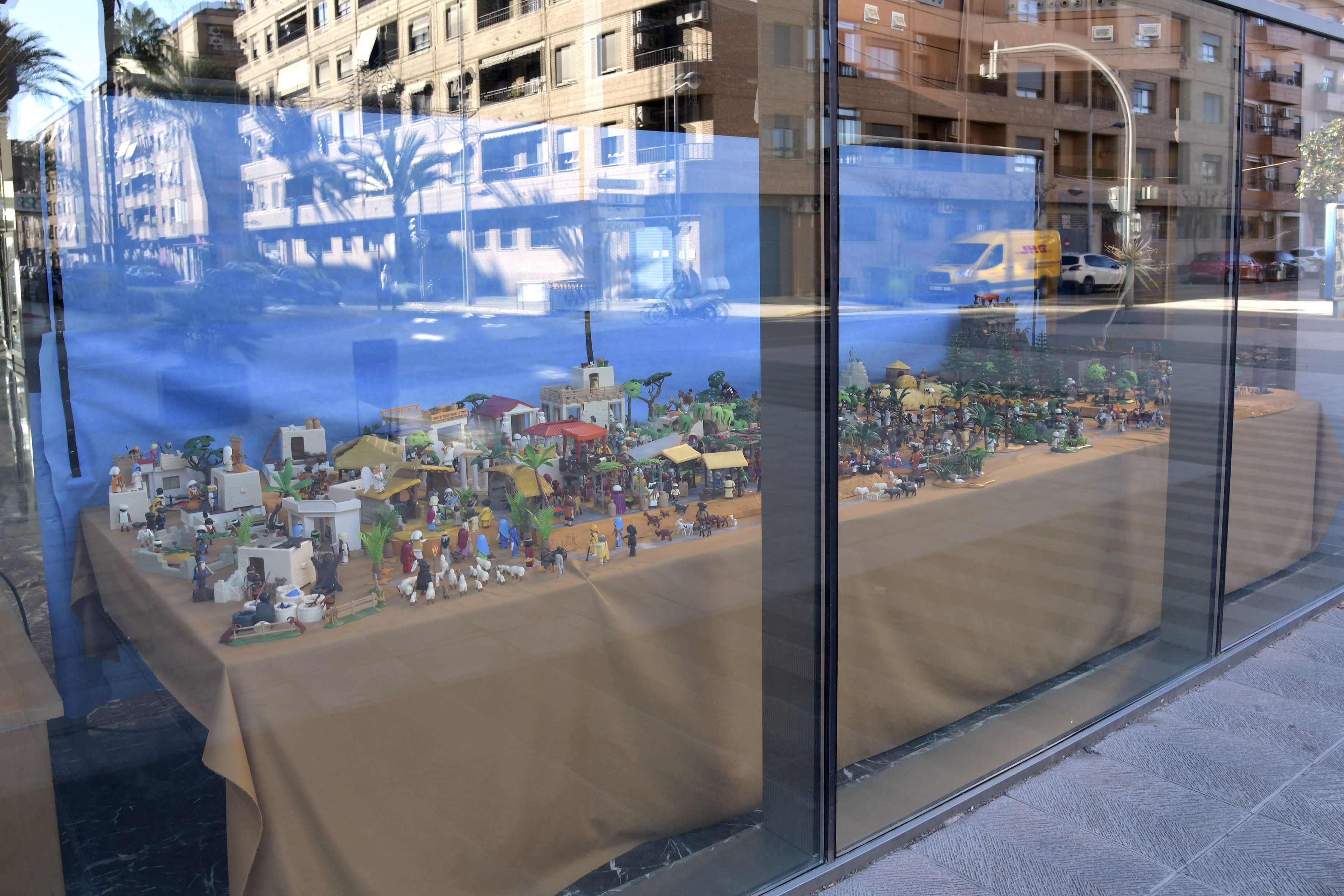 Belén de Playmobil de Paiporta