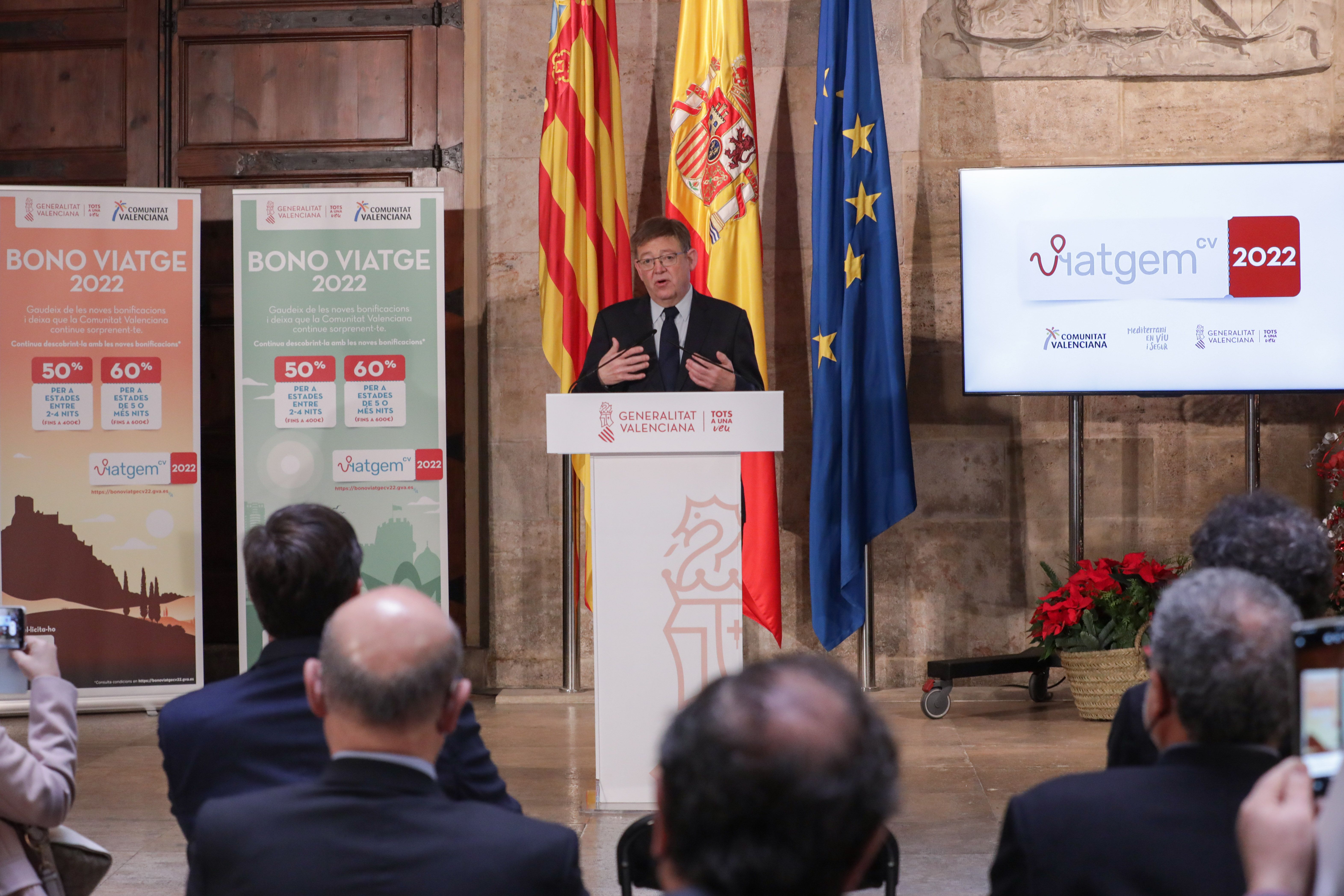 El president Ximo Puig anuncia una nova edició del bo viatge