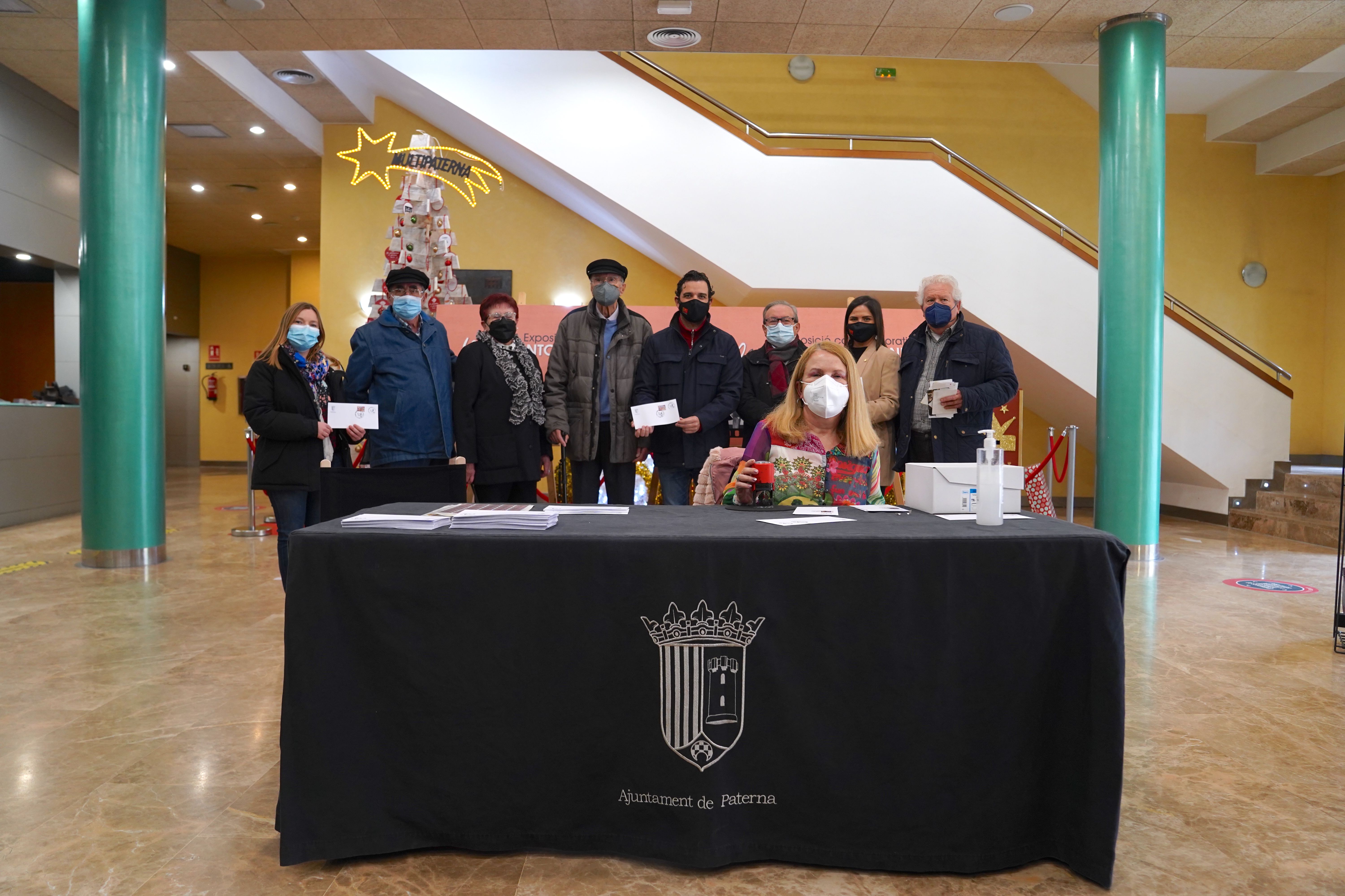 Acto de presentación del matasellos en honor a Antonio Ferrandis
