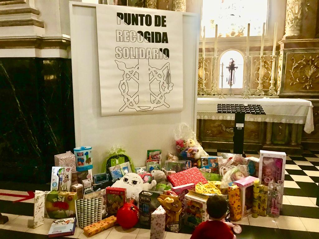 Punto de recogida solidaria de juguetes