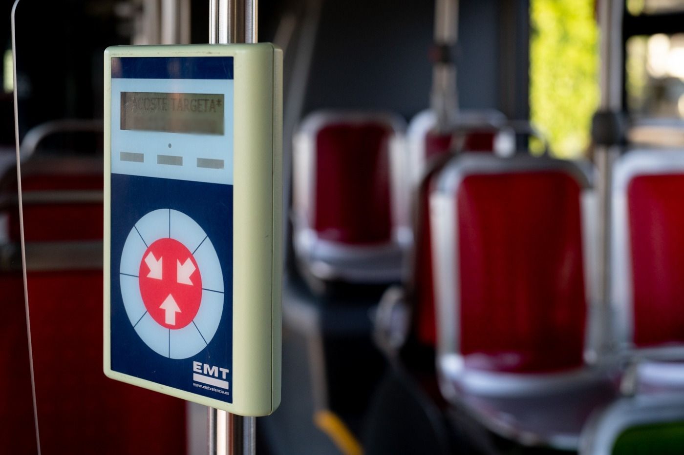 Punt de validació del ticket de l'EMT