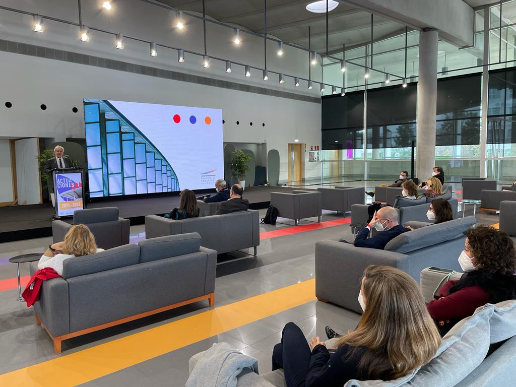 Roda de premsa sobre les activitats al Palau de Congressos