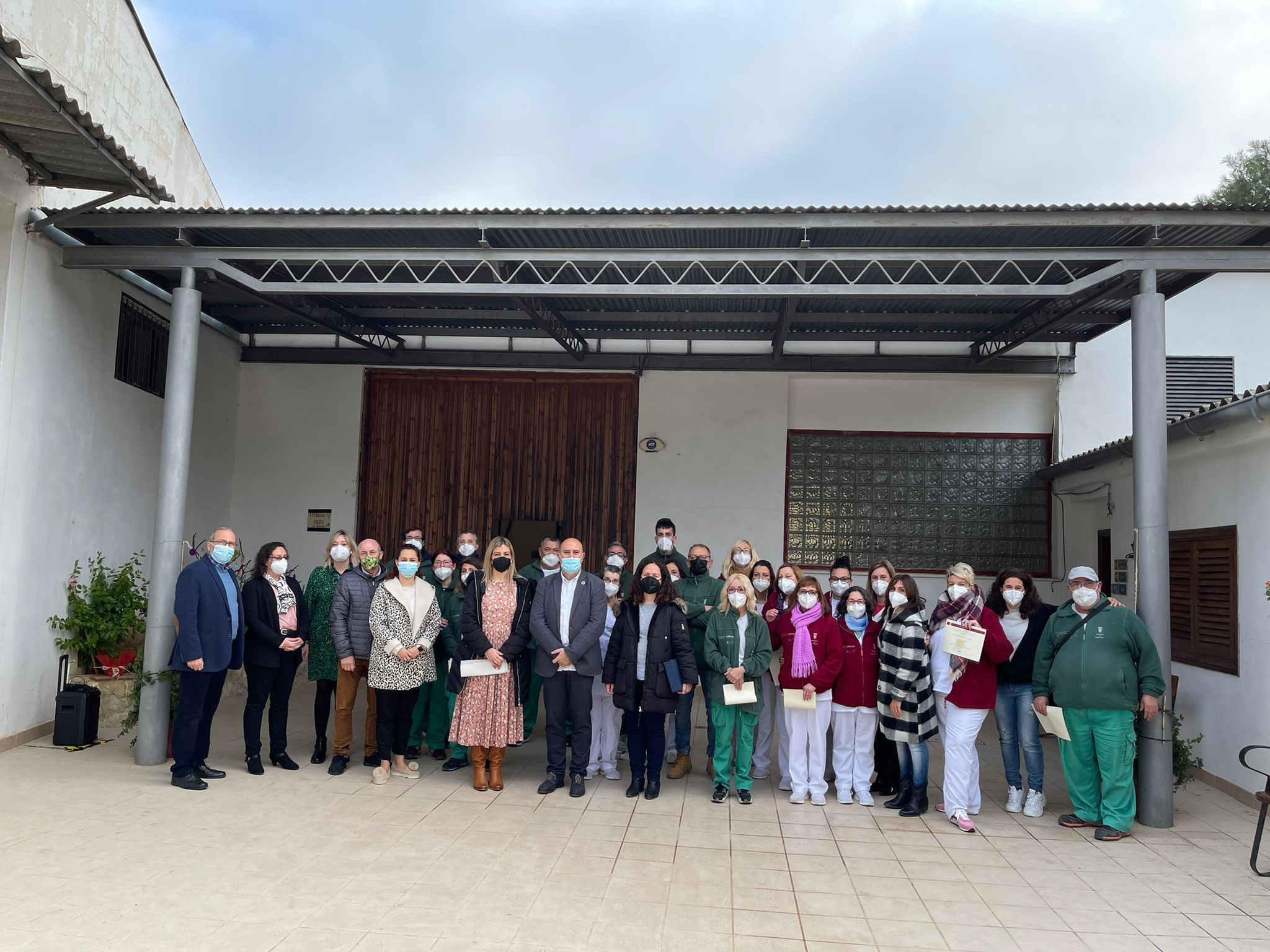 Clausura del taller de empleo de Massamagrell