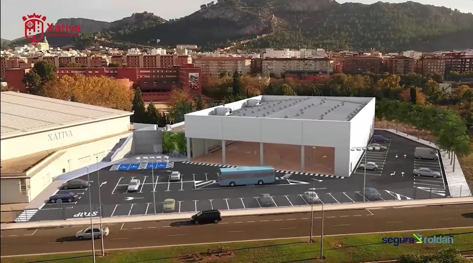 Nuevo pabellón del polideportivo de Xàtiva