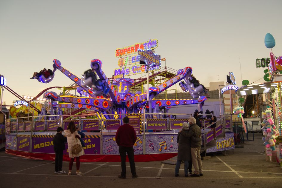 Feria de atracciones de Navidad en Valencia - Foto: Luna Mata