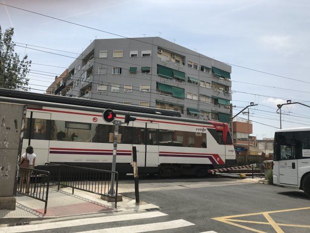 Paso a nivel de Alfafar