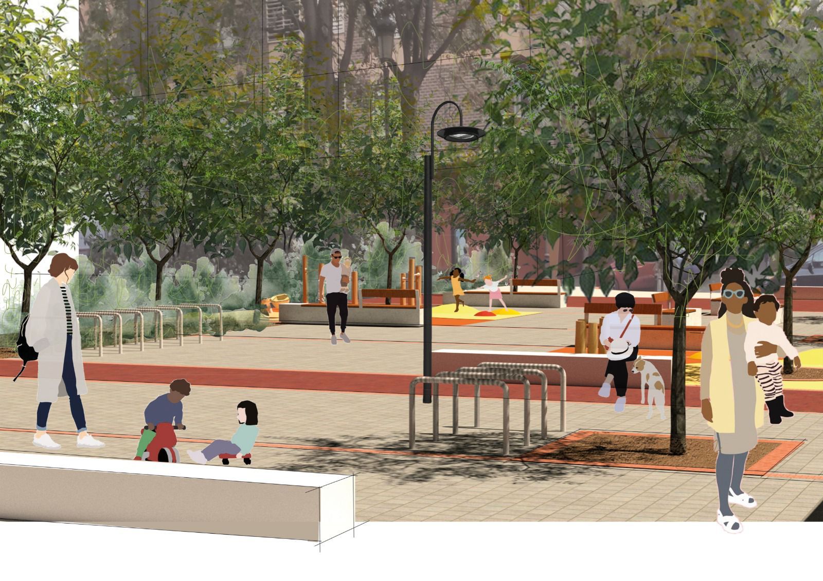 Plaza Ciudad de Bolònia