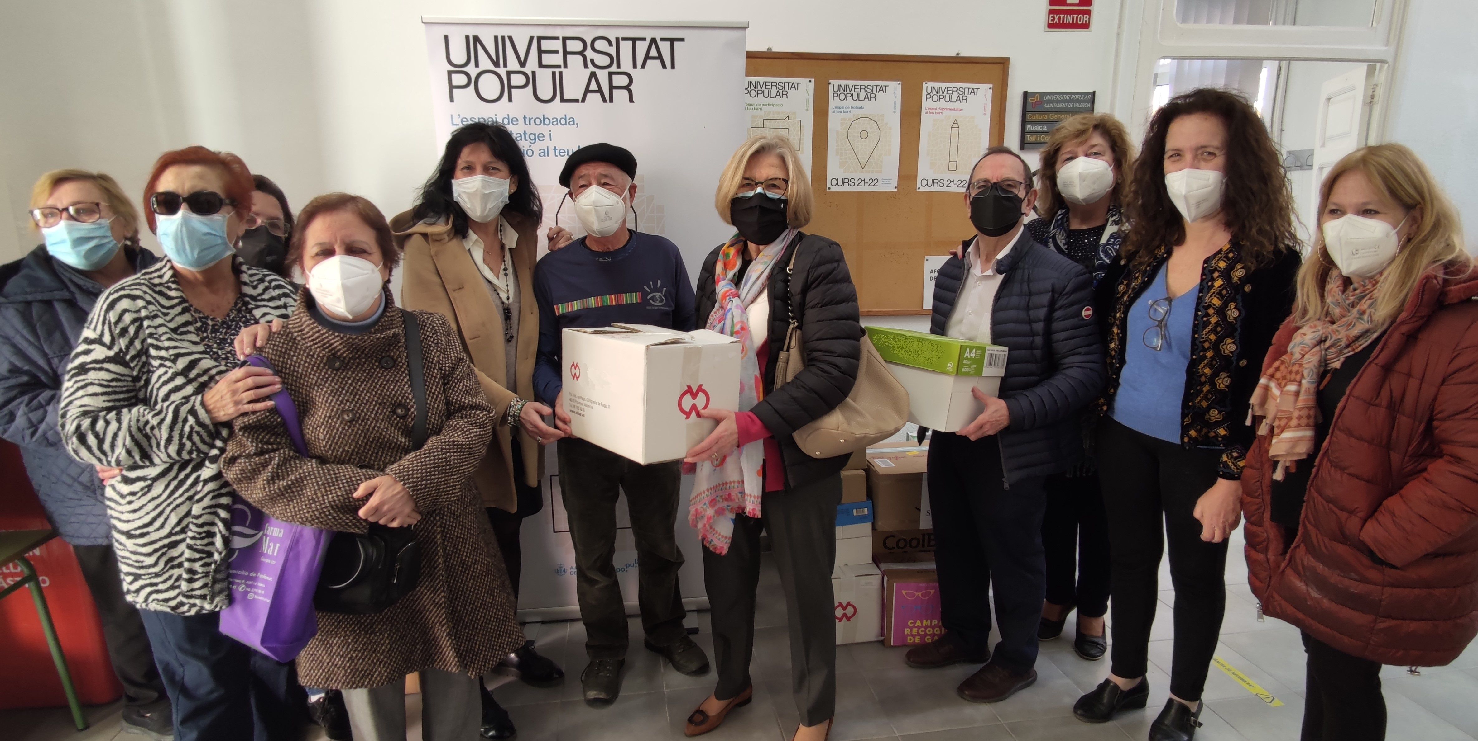  Recollida de més de 1.500 ulleres graduades usades durant el mes de desembre per a donar-les al projecte solidari “Visió sense fronteres”