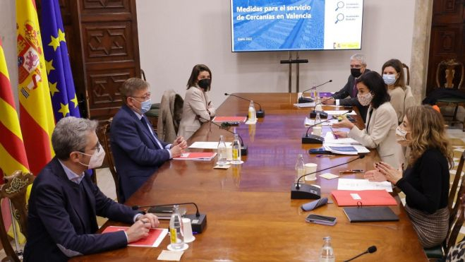Reunión entre el Ministerio de Transporte, la Generalitat Valenciana y la Conselleria de Territorio, Obras Públicas y Movilidad