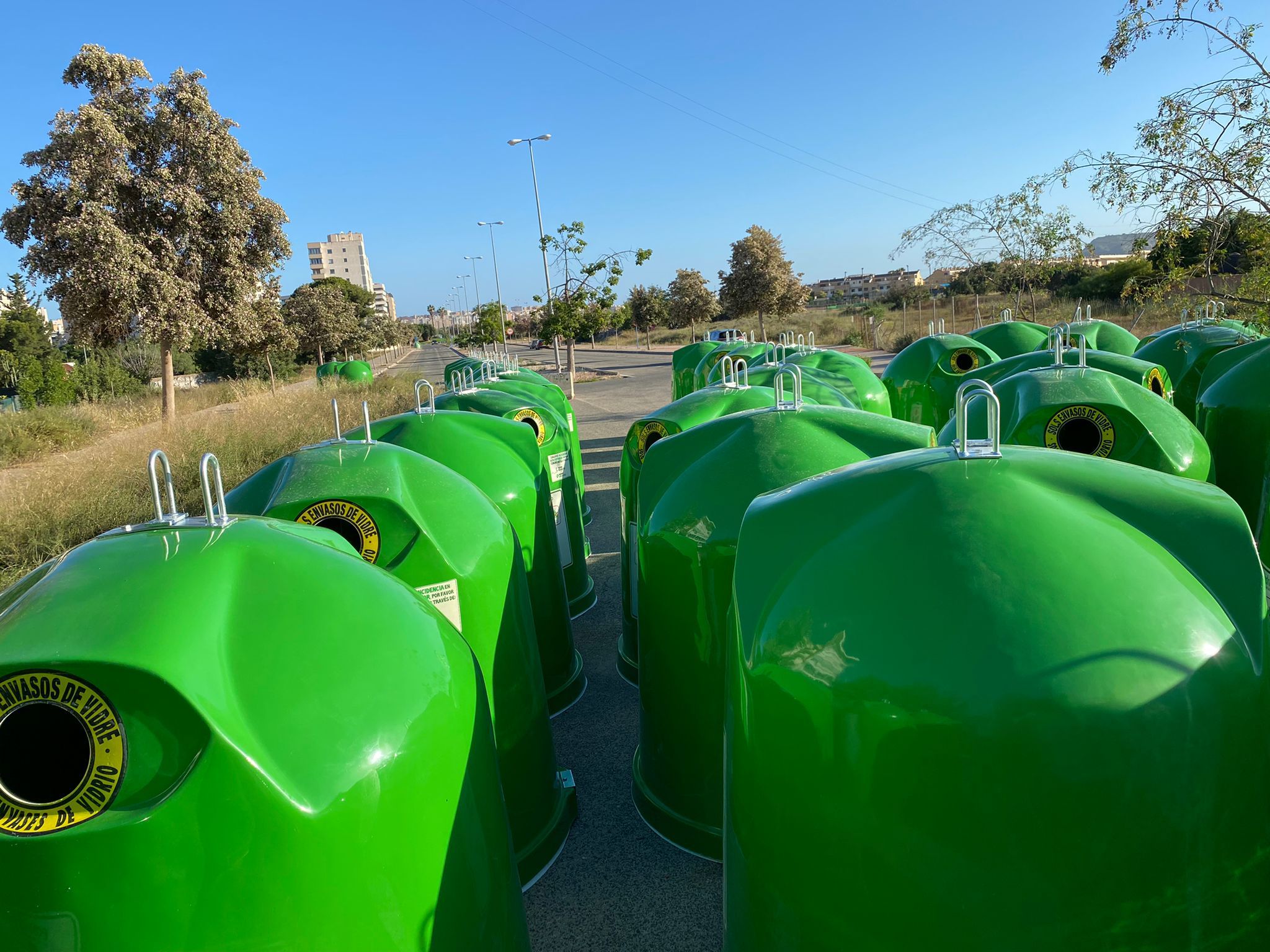 Contenedores de vidrio