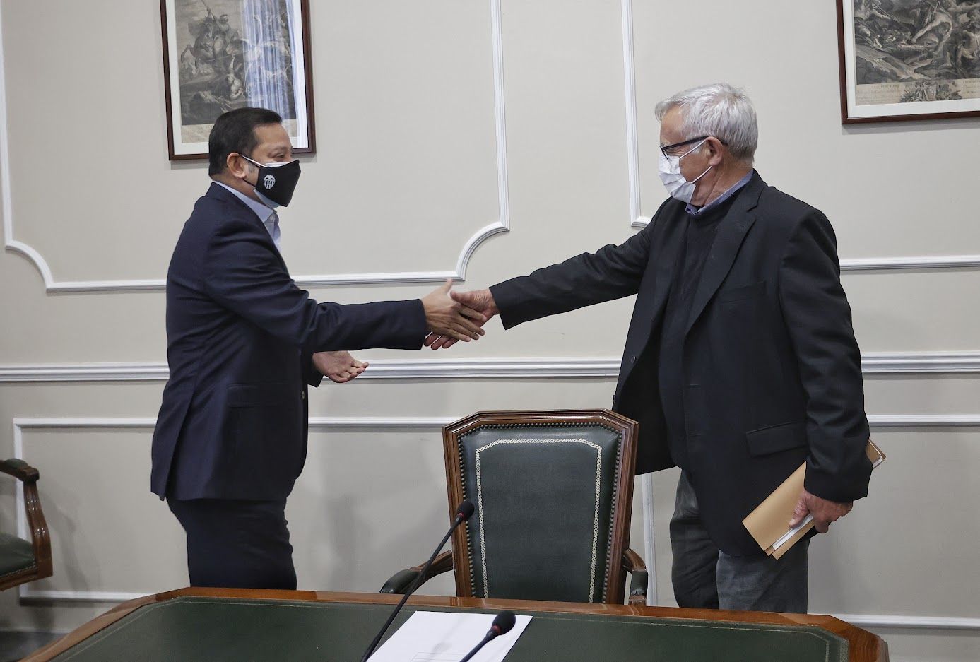  Reunión entre Joan Ribó i Anil Murthy 