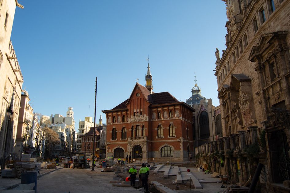 Obras en el entorno de Les Covetes de Sant Joan - Luna Mata