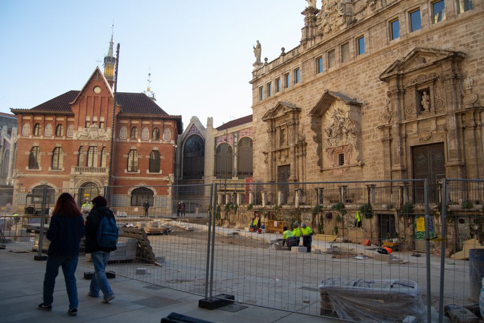 Obras en el entorno de Les Covetes de Sant Joan - Luna Mata