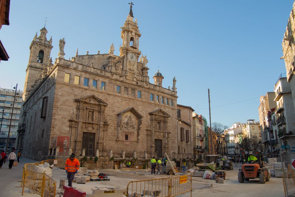 Obras en el entorno de Les Covetes de Sant Joan - Luna Mata