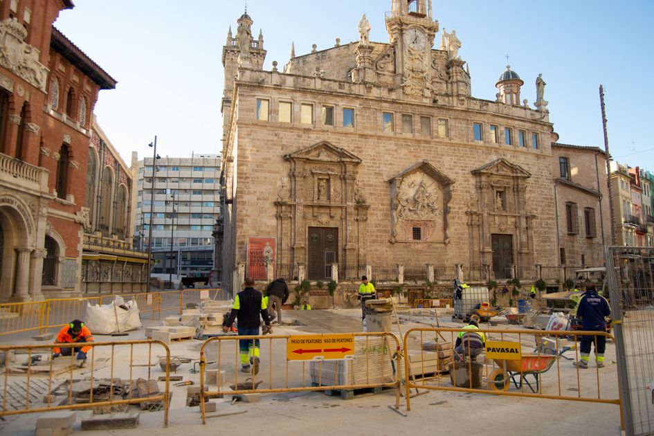 Obras en el entorno de Les Covetes de Sant Joan - Luna Mata