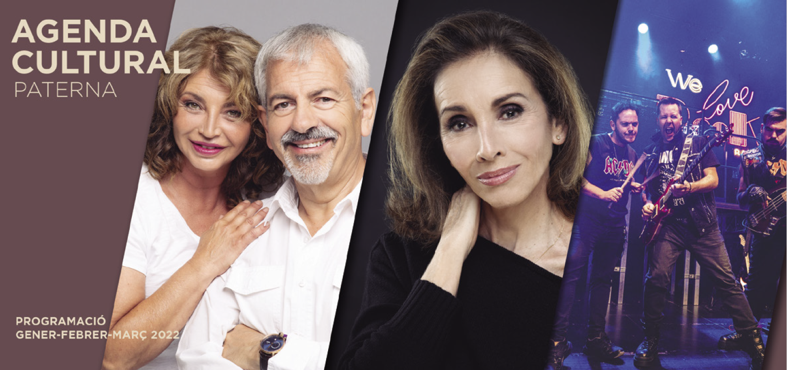 Agenda Cultural de Paterna para el primer trimestre del año 2022