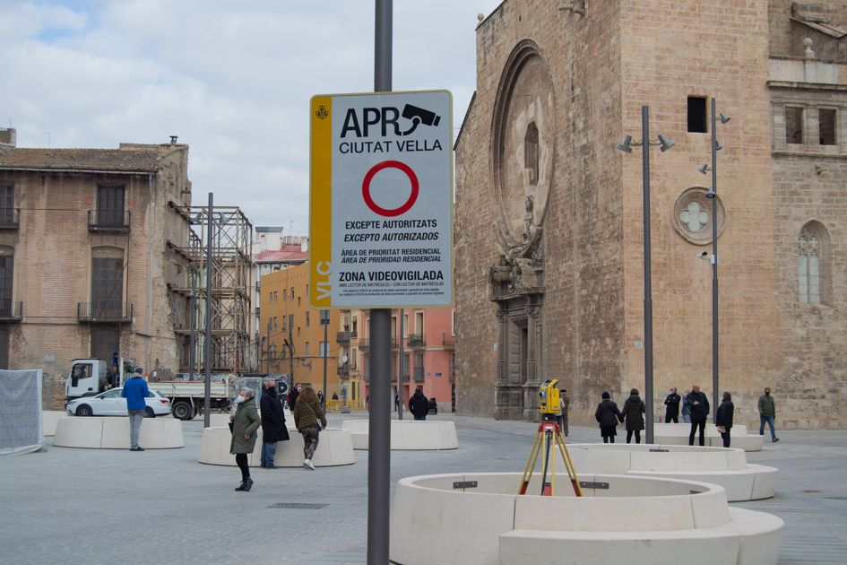 La plaza de Brujas tras la finalización de las obras - Foto: Luna Mata