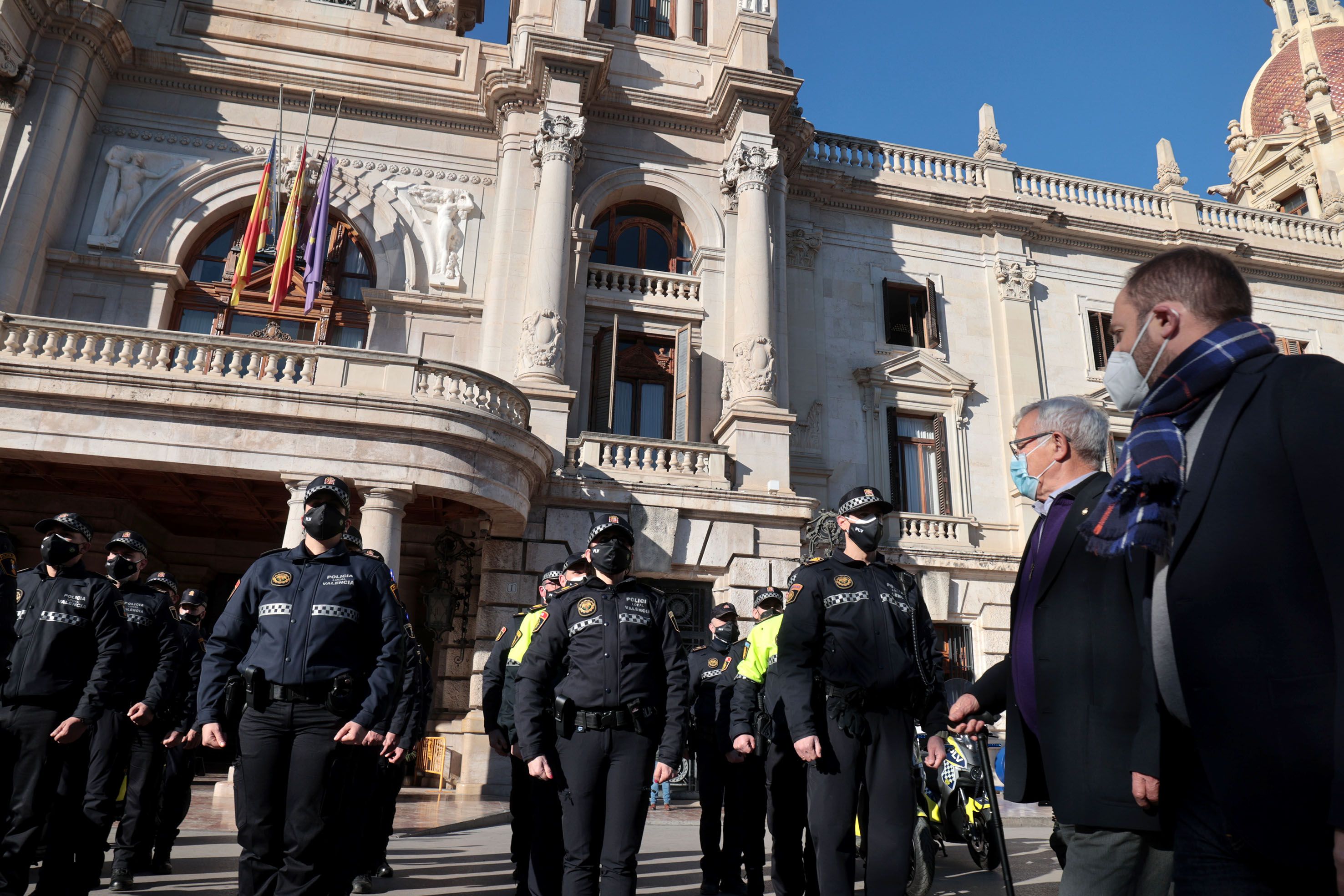 Nuevos agentes Policía Local València