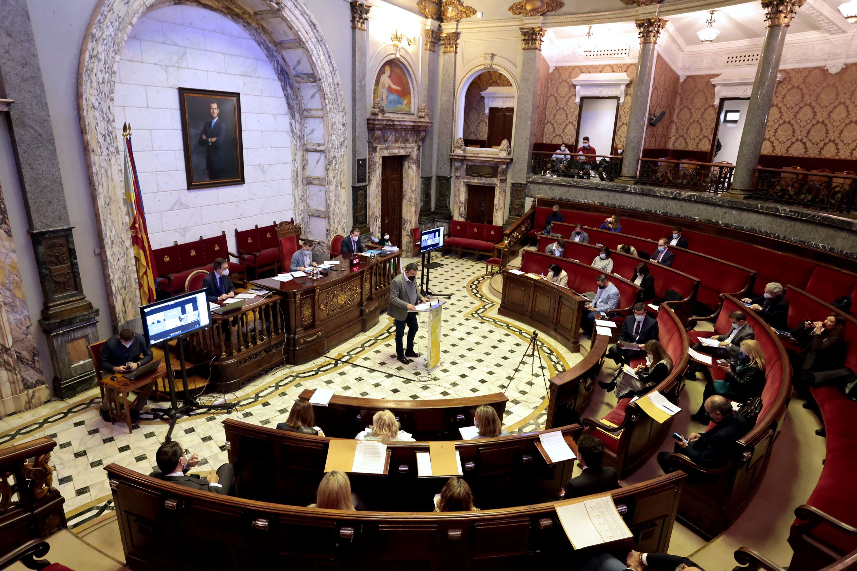 Pleno de enero en el Ayuntamiento de València