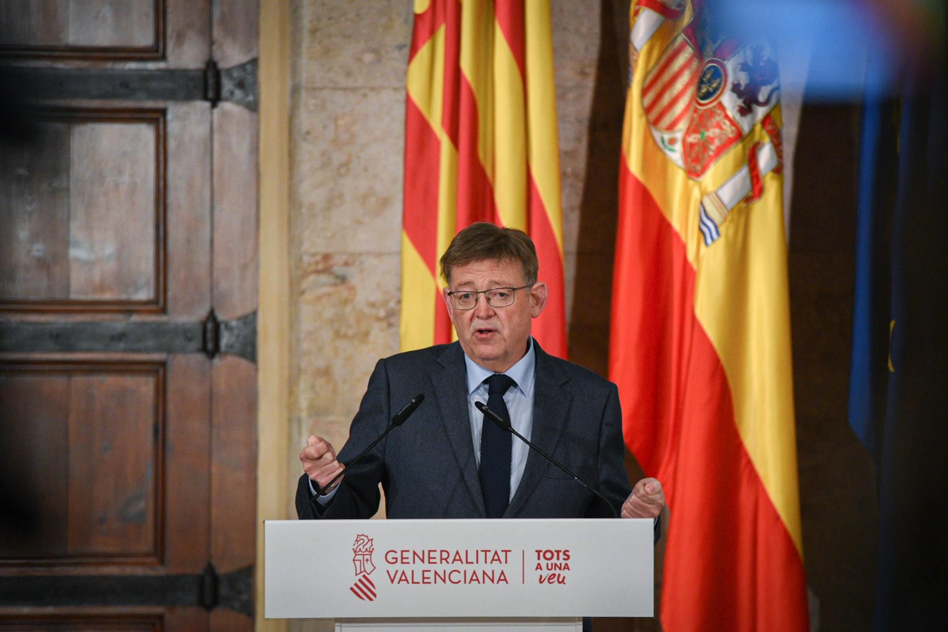 El presidente de la Generalitat Valenciana, Ximo Puig