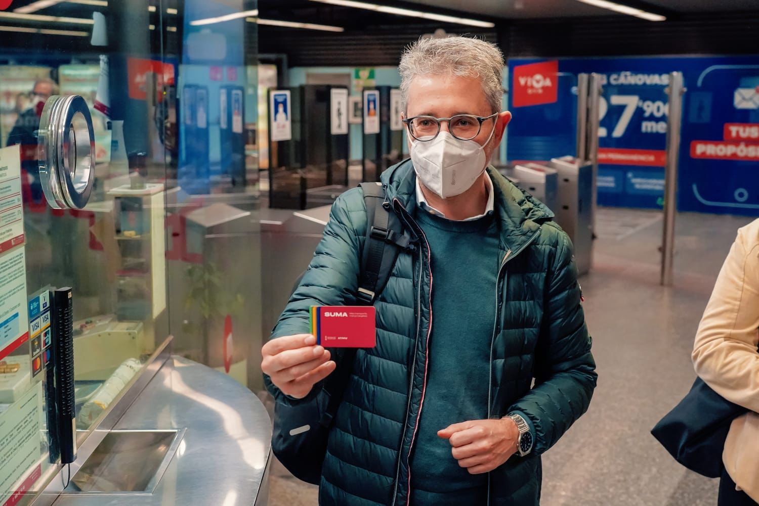 Primer día de la tarjeta SUMA