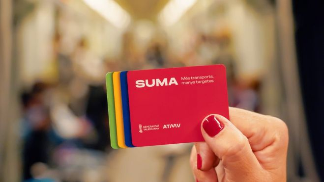 La nueva tarjeta de transportes SUMA