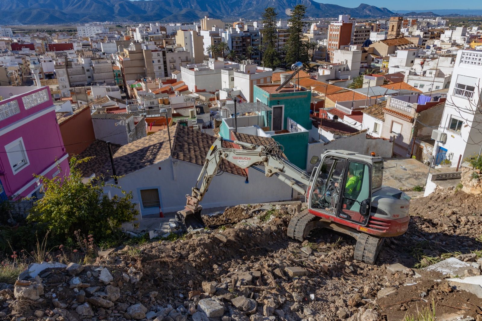 Obras en el barri del Pou de Cullera