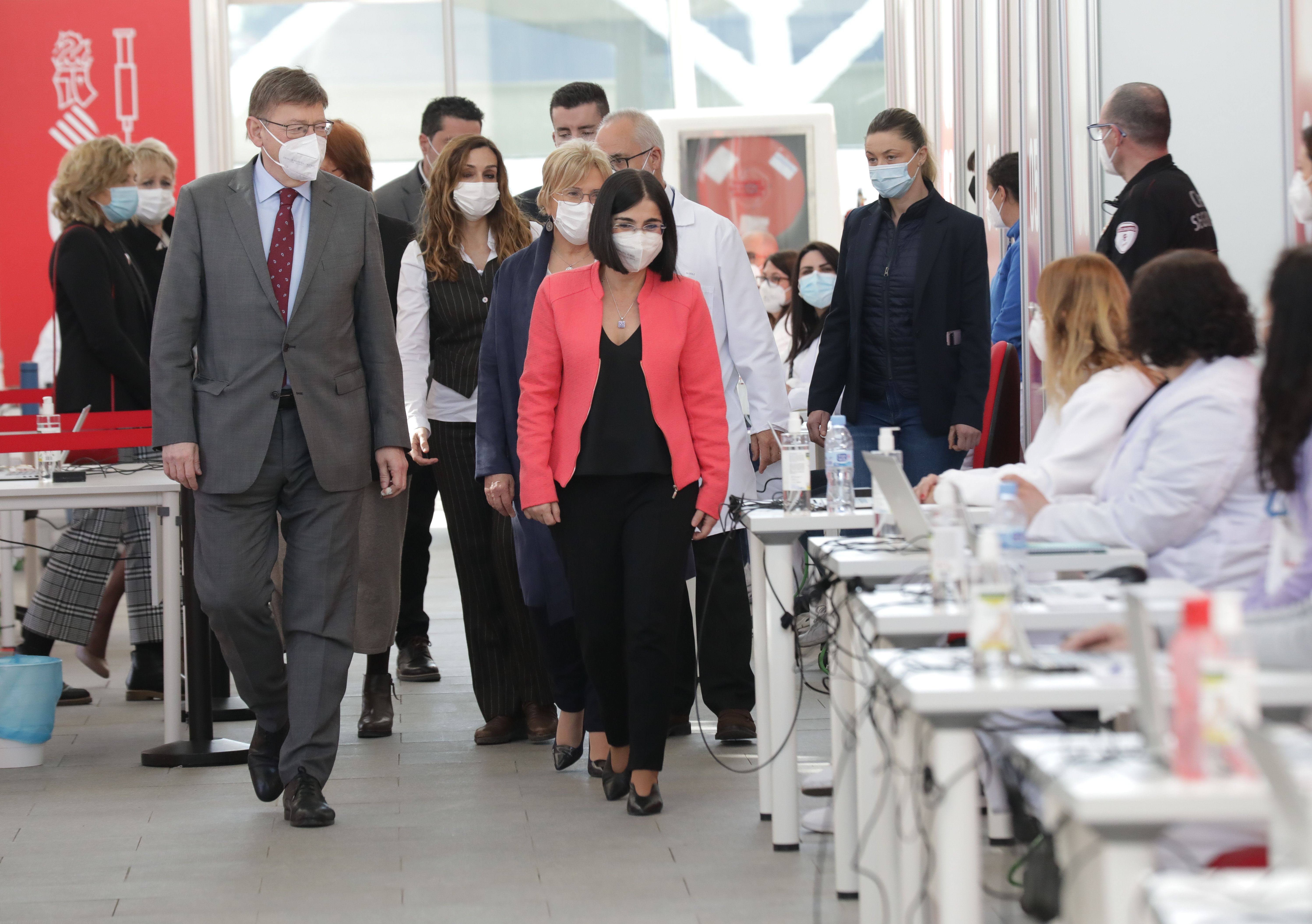 Ximo Puig i Carolina Darias