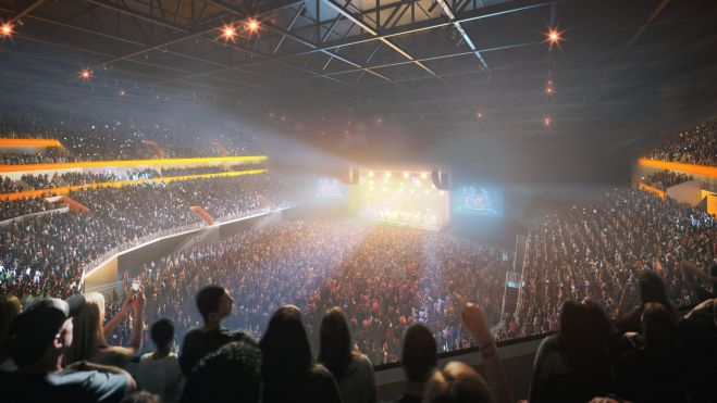 Casal Arena España - Simulación modo concierto Casal Arena España - Simulación modo concierto