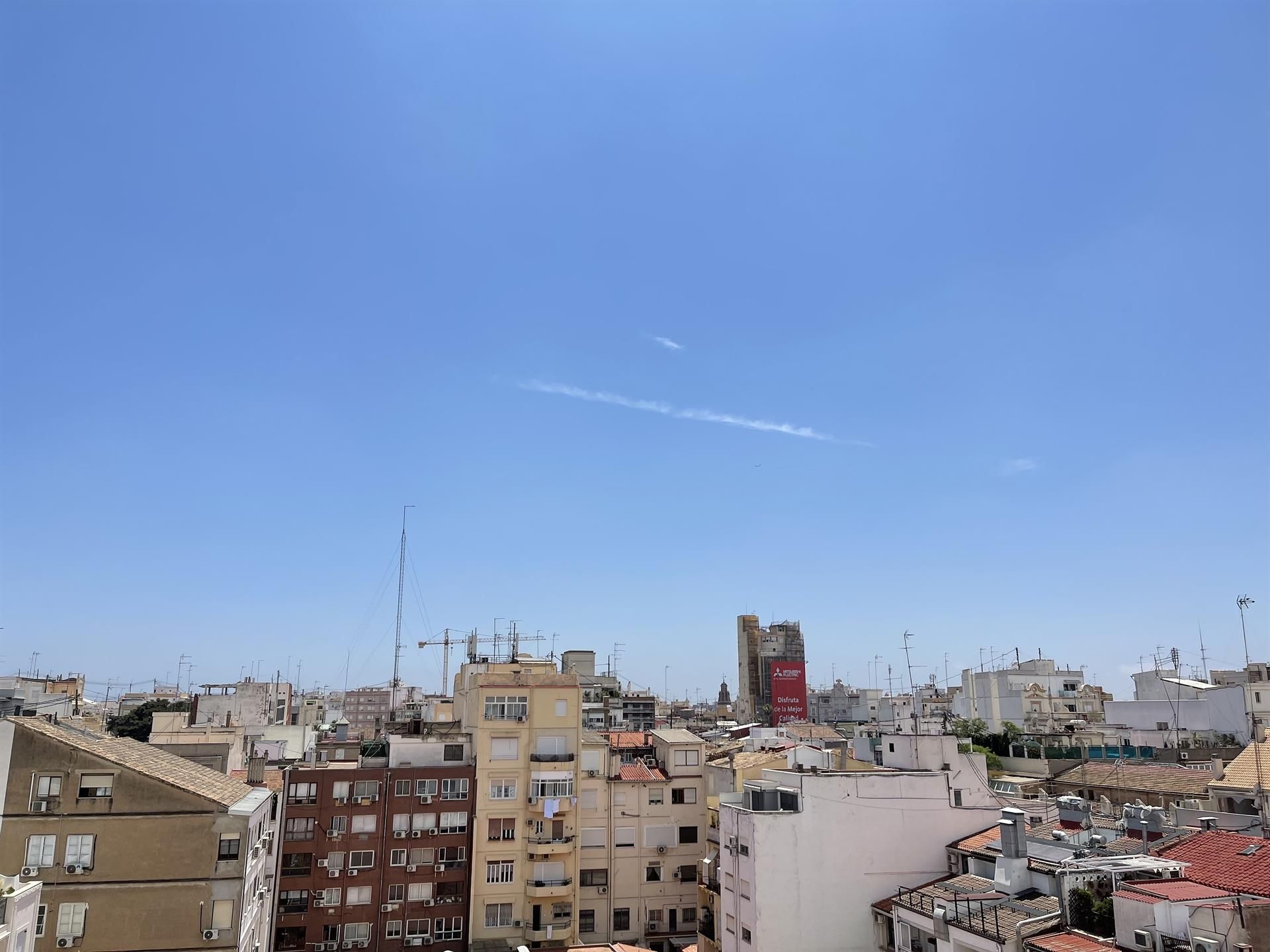 Cielo soleado en València