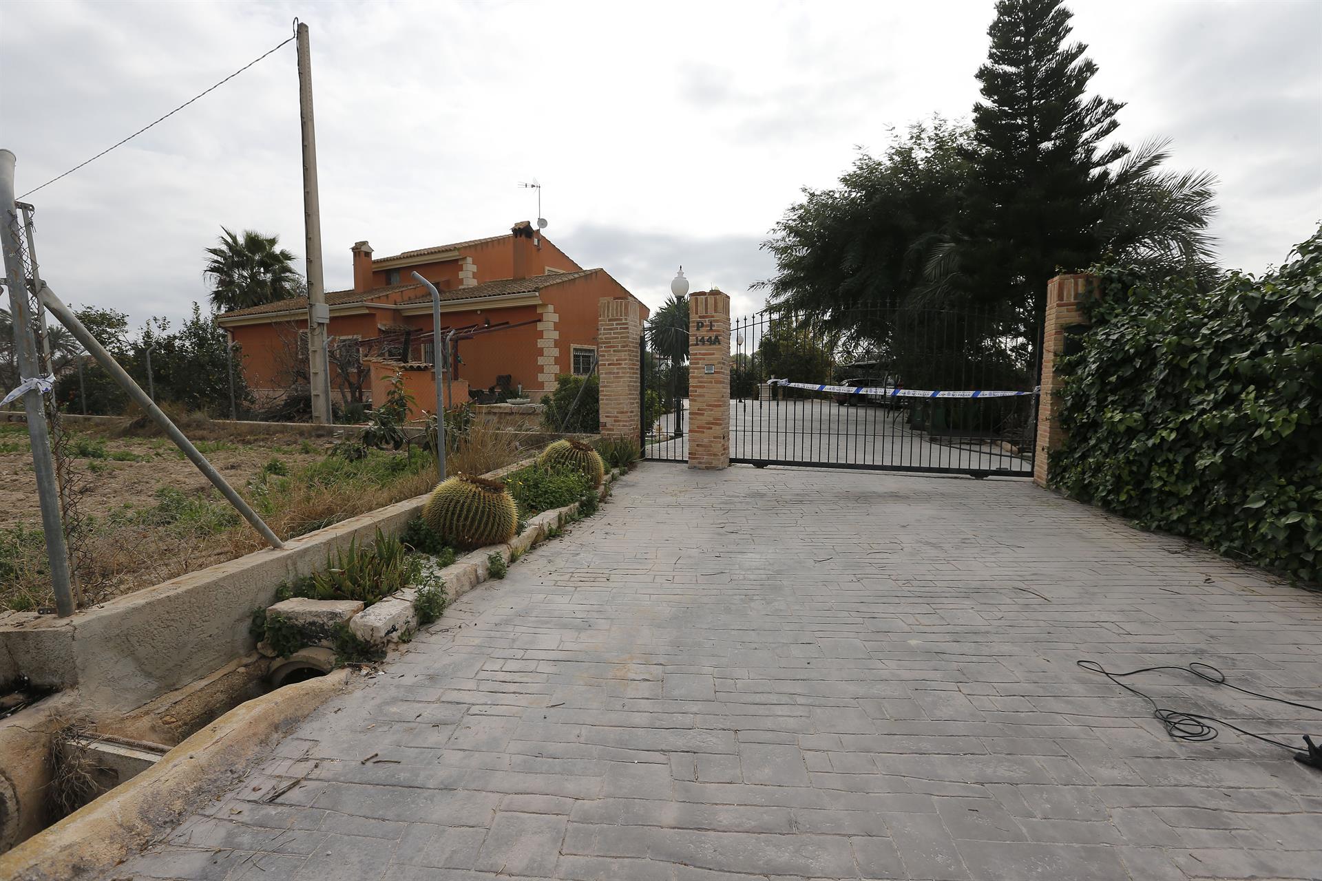 Vivienda investigada por el crimen de Elche